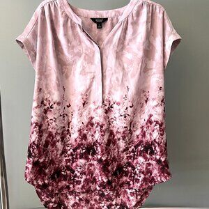 Simply Vera Vera Wang Short Sleeve Blouse